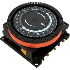 Diehl - 24 Hr Spa Timer, SPDT 240V, 5-Term Orange Panel Mount -Spa Equipment Store 24 hr Spa Timer SPDT 240V 5 Term Orange Panel Mount 3