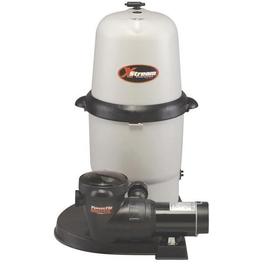 Hayward - W3CC15093S X-Stream 150 sq. ft. Cartridge Filter with 1-1/2HP Above Ground Pool Pump Hayward - W3CC15093S X-Stream 150 Sq. Ft. Cartridge Filter With 1-1/2HP Above Ground Pool Pump -Spa Equipment Store 2HP Above Ground Pool Pump