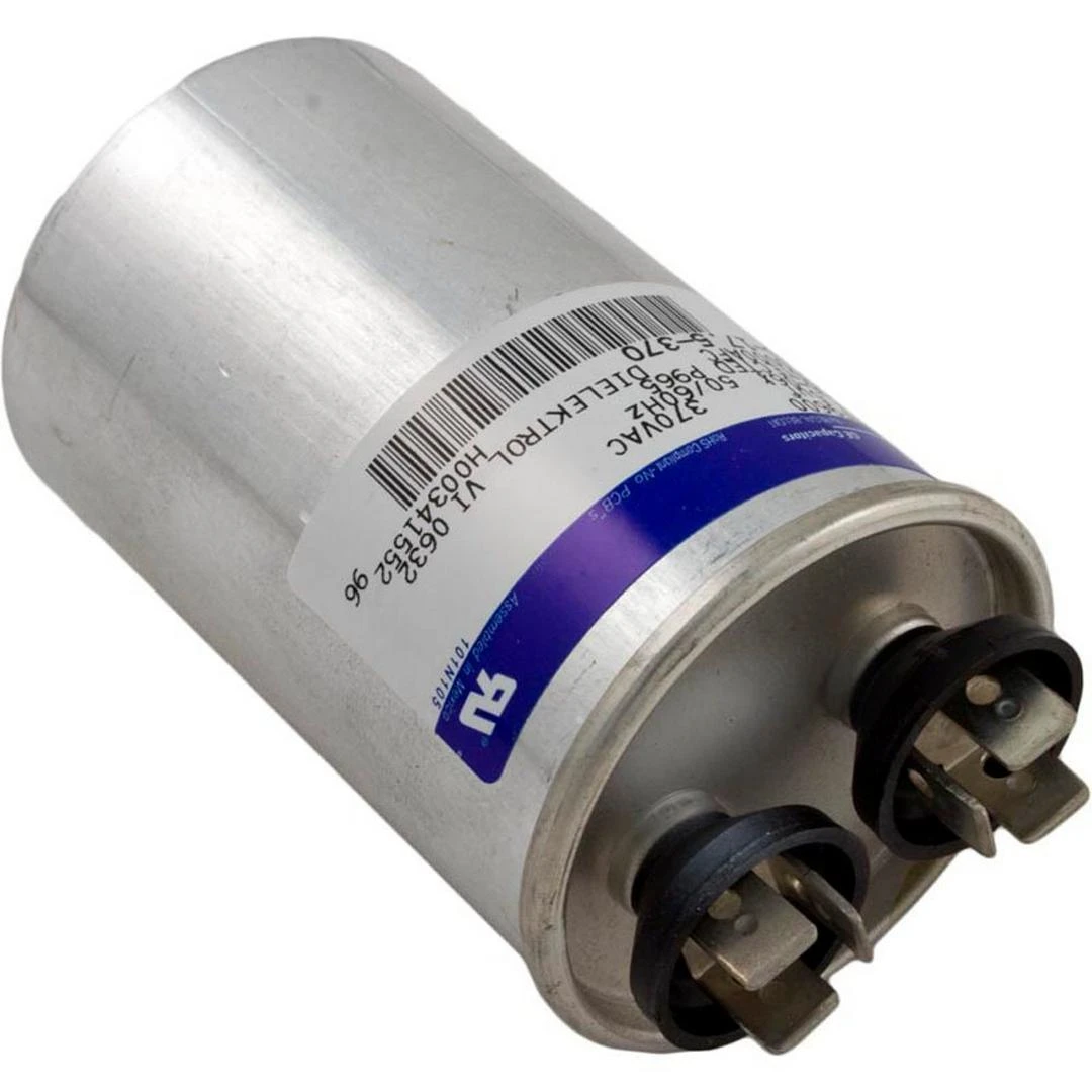 Vanguard Run Capacitor, 17.5 MFD, 370v, 1-3/4" x 2-7/8" Vanguard Run Capacitor, 17.5 MFD, 370v, 1-3/4" X 2-7/8" -Spa Equipment Store 8