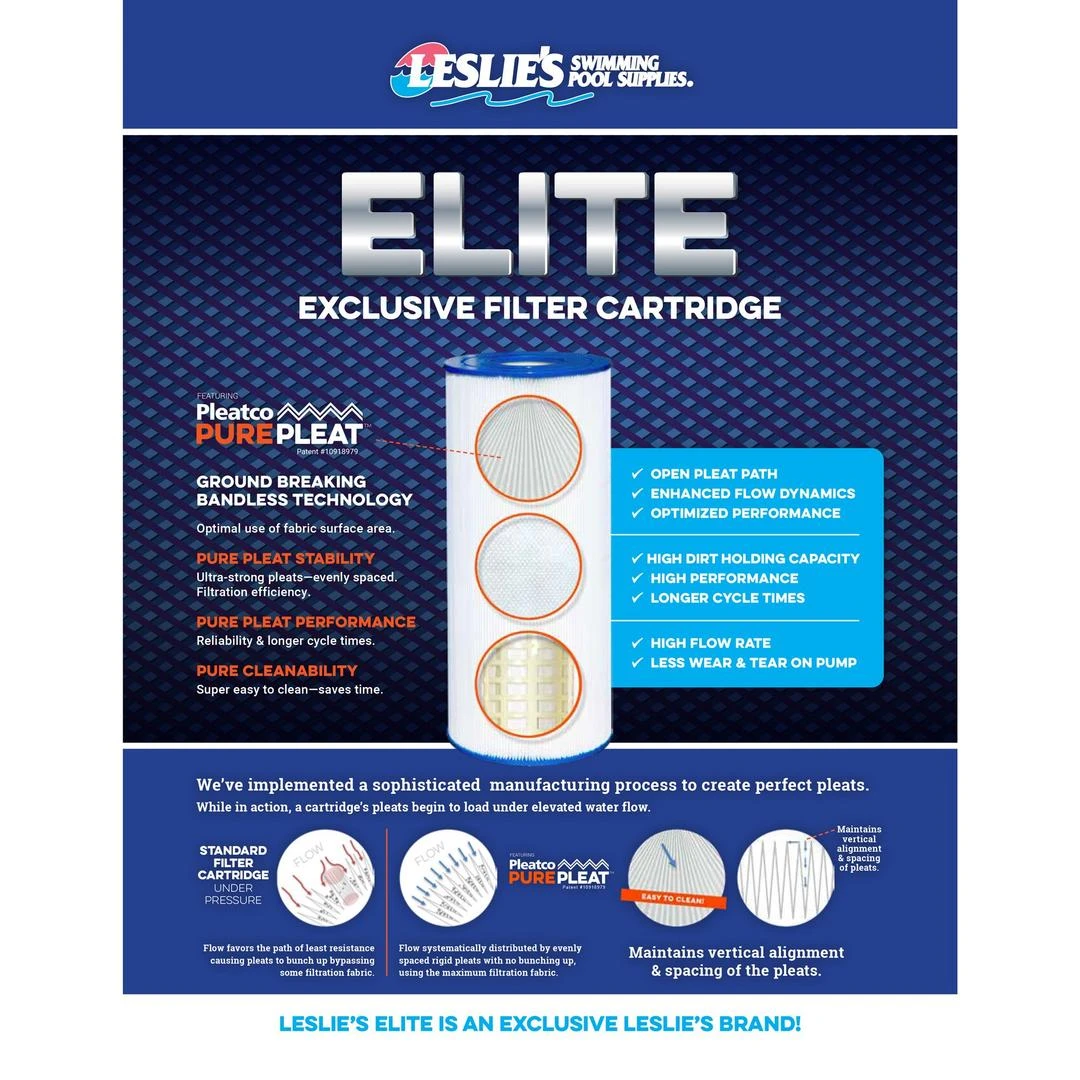 Leslie's - Elite Replacement Filter Cartridge for Jandy CL and CV 580 Leslie's - Elite Replacement Filter Cartridge For Jandy CL And CV 580 -Spa Equipment Store Elite Replacement Filter Cartridge for Jandy CL and CV 580 1