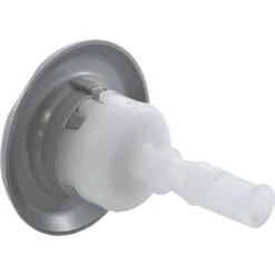 Balboa - Jet Internal, Cyclone Micro Roto, 3"" Diameter, Silver Textured Scallop