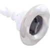 Waterway - Mini-Storm Roto Snap-In Spa Jet Internals With Five-Scallop Metal Escutcheon, Gray -Spa Equipment Store Mini Storm Roto Snap In Spa Jet Internals with Five Scallop Metal Escutcheon Gray