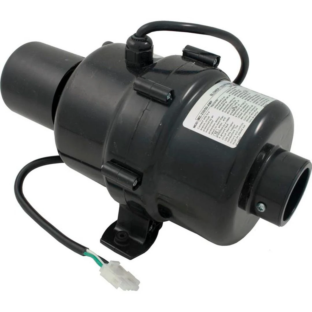 CG Air Systems Blower, CG Air Millenium Eco,230v,4.0A,50hz,3' AMP,w/Muffler CG Air Systems Blower, CG Air Millenium Eco,230v,4.0A,50hz,3' AMP,w/Muffler -Spa Equipment Store Muffler 5