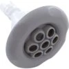 Waterway - Poly Storm Massage Snap-In Spa Jet Internals With Five-Scallop Large Face, Gray -Spa Equipment Store Poly Storm Massage Snap In Spa Jet Internals with Five Scallop Large Face Gray