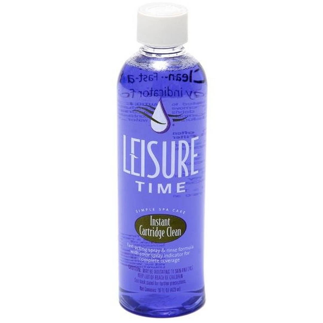 Leisure Time - Spa Instant Cartridge Clean 16 oz Leisure Time - Spa Instant Cartridge Clean 16 Oz -Spa Equipment Store Spa Instant Cartridge Clean 16 oz