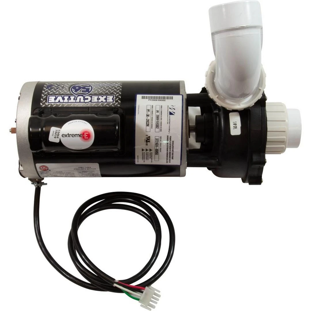 Waterway Exec 5Hp-Spl 2Sp 56Fr 220V 2"In 6Ft 4Pin W/Unions Waterway Exec 5Hp-Spl 2Sp 56Fr 220V 2"In 6Ft 4Pin W/Unions -Spa Equipment Store Unions 5