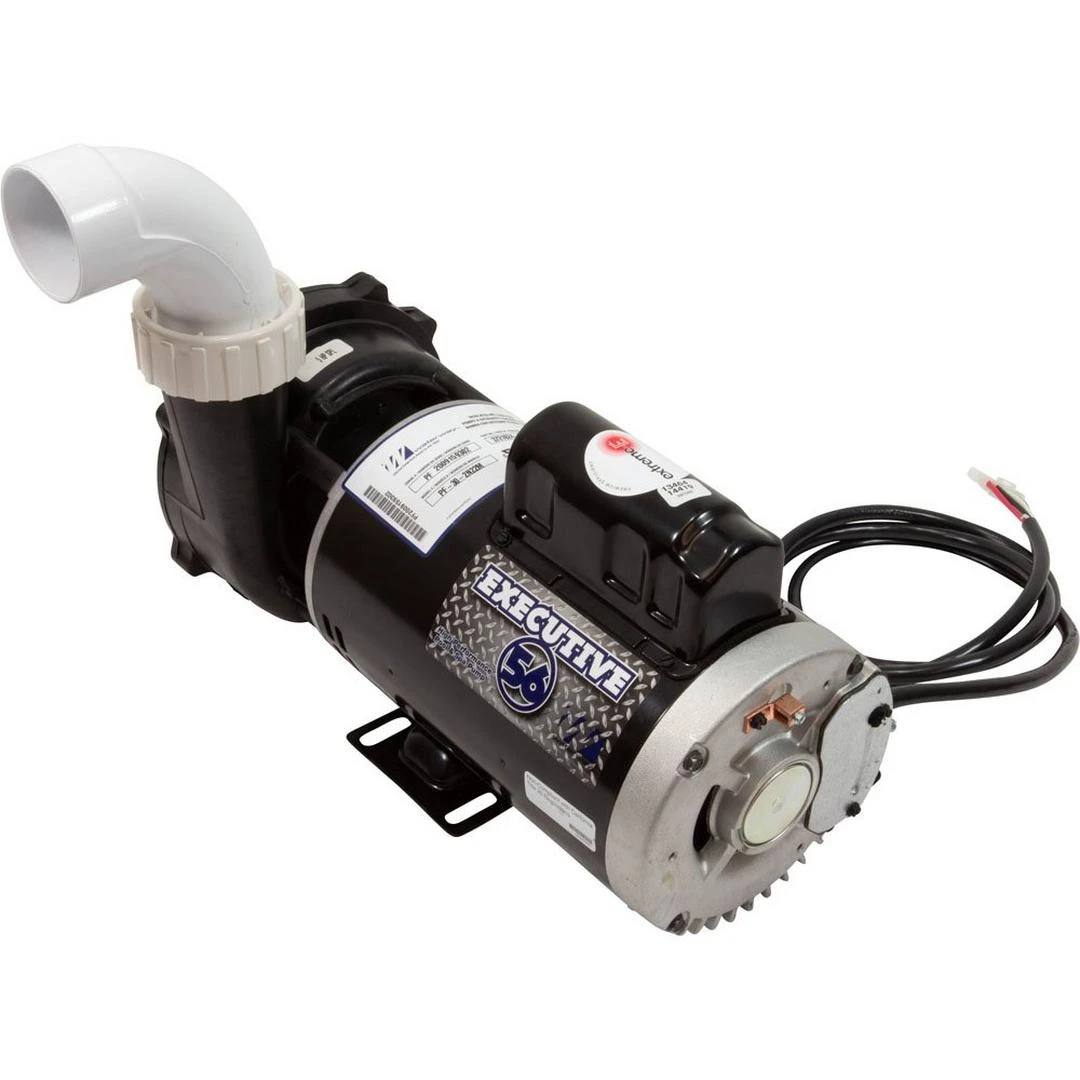 Waterway Exec 5Hp-Spl 2Sp 56Fr 220V 2"In 6Ft 4Pin W/Unions Waterway Exec 5Hp-Spl 2Sp 56Fr 220V 2"In 6Ft 4Pin W/Unions -Spa Equipment Store Unions