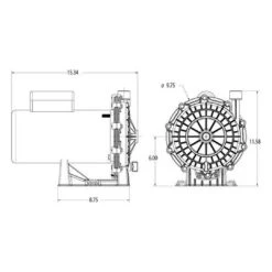 Waterway - Universal Replacement Pressure Side Pool Cleaner Booster Pump -Spa Equipment Store Universal Replacement Pressure Side Pool Cleaner Booster Pump 4
